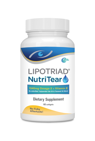 Lipotriad NutriTear™ - 1340mg Omega 3 Supplement - 60ct